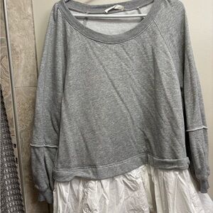 Mustard Seed Gray Sweatshirt